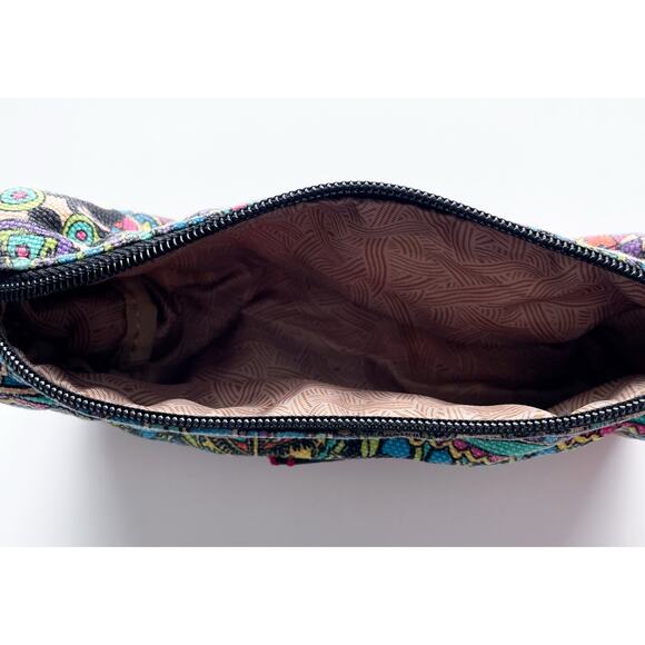 Sakroots Colorful Hippie Peace Symbol Pouch - Picture 3 of 5